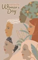 International Women's Day Concept vector