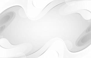 Abstract White Wave Background vector