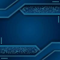 Abstract Blue Background Template vector