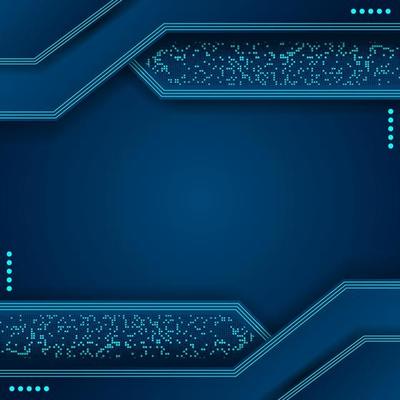 Abstract Blue Background Template
