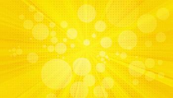 Yellow sanny rays background. Sparkling magical dust particles. Vector illustration.