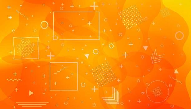 Diseño dinámico de fondo con textura en estilo 3d con color naranja. vector de fondo.