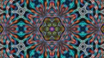 Abstract Multi-Colored Design Background video