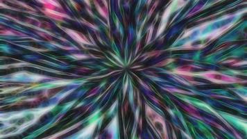 Abstract Fractal Multi-Colored Neon Background video