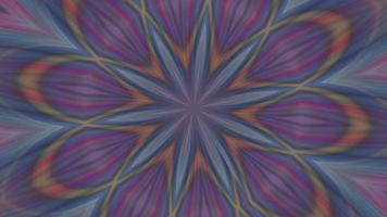 Abstract Kaleidoscope Background with An Animated Pattern video