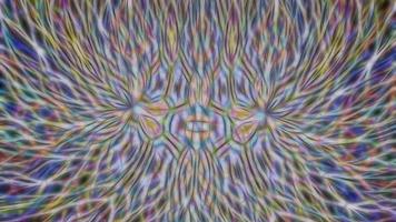 abstracte fractal multi-gekleurde neon achtergrond video