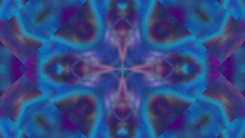 abstracte blauw-roze achtergrond met een symmetrisch patroon video