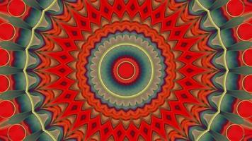 abstrakter roter Kaleidoskophintergrund