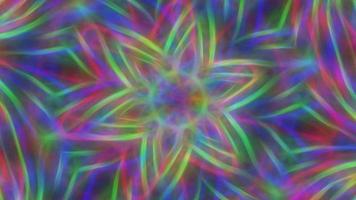 vacker mångfärgad roterande abstrakt bakgrund video