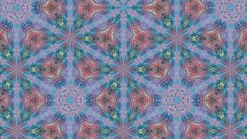 Abstract Pastel Background with A Shimmering Kaleidoscope Pattern video