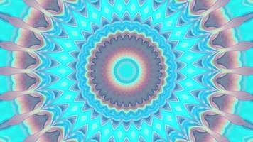 Abstract Kaleidoscope Background with Shapes video