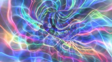 abstrakt suddig lysande pastell regnbågebakgrund video