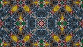 Abstract Kaleidoscope of Multicolored Beads video