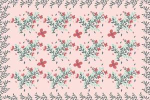 Floral Branch Seamless Pattern vector