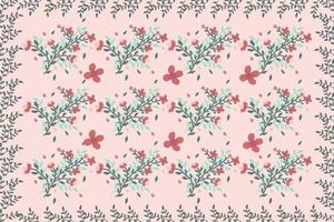 Floral Branch Seamless Pattern vector