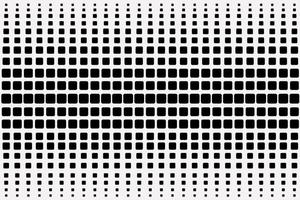 Beautiful Rounded Black Square Pattern vector