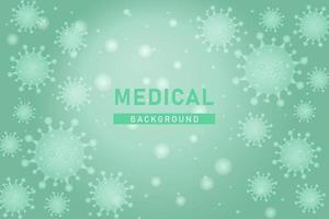 Green Medical Background vector