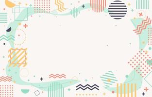 Abstract Shapes Background vector