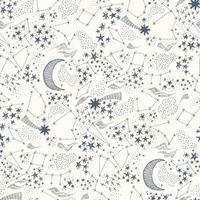 Seamless pattern with space vector