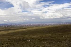 View at La Paz from the distance photo