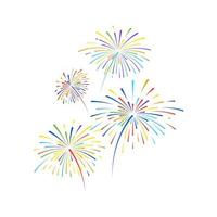 Firework vector icon illustration