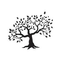 Tree branch vector ilustration design