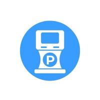 parking machine icon, vector sign.eps