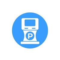 parking machine icon, vector sign.eps