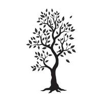 diseño de ilustración de vector de amor de rama de árbol