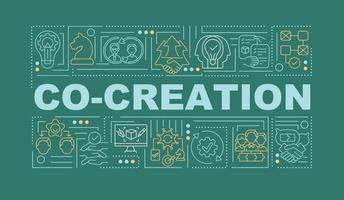 Include outsiders in the ideation word concepts banner vector