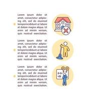 Child labor concept icon with text vector