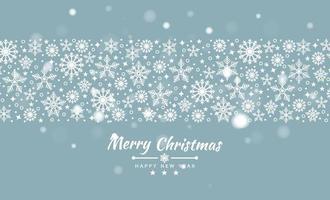 Merry Christmas background with element collection banner. star ,snowflakes. Vector illustration