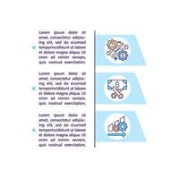 Big data analytics concept icon with text vector