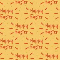 Happy Easter holiday decoration. Seamless pattern, texture, abstract background. Packaging design. Wrapping papper. vector