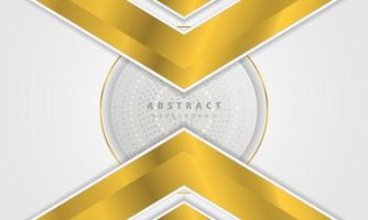 Modern abstract gold line silver background vector. Elegant concept design vector. Vector design template for use frame, cover, banner, card
