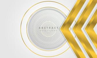 Modern abstract gold line silver background vector. Elegant concept design vector. Vector design template for use frame, cover, banner, card