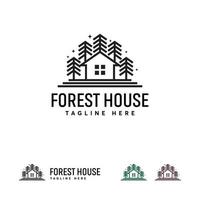 Nature House logo designs concept, Fresh Home logo symbol, Building logo vector
