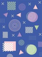 colorful geometric and abstract background vector