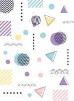 colorful geometric and abstract background vector