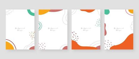 Minimal concept background. Abstract memphis backgrounds with copy space for text. Vector illustration.