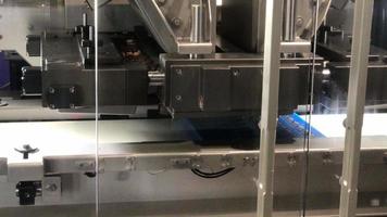 Chocolate making machine in production line video