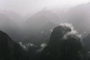 Machu Picchu en Perú foto