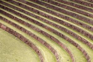 terrazas agrícolas en pisac, perú foto