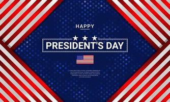 President's Day Background vector