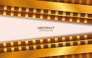 Luxury Brown And Gold Background Style vector