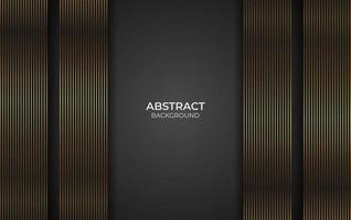 Design line gold background style vector