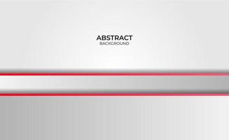 diseño abstracto rojo y blanco vector