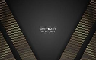 Background line gold design style vector