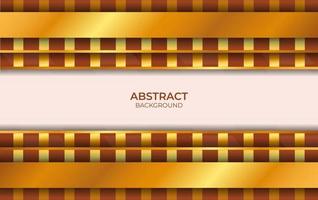 Background Luxury Brown And Gold Style vector