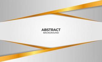 Background gold and gray abstract vector